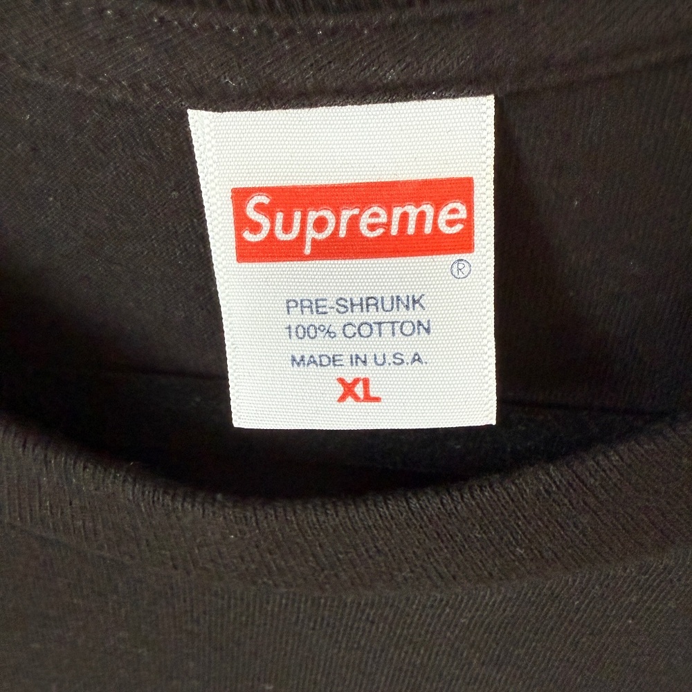 Supreme SS20 Sailboat Tee Black UFO T-shirt Alien - Picture 3 of 3